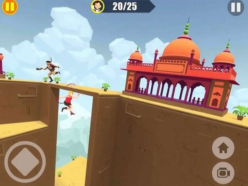 Hindustan Runner Dash in Action Hindustan Runner Dash Gameplay Screenshot